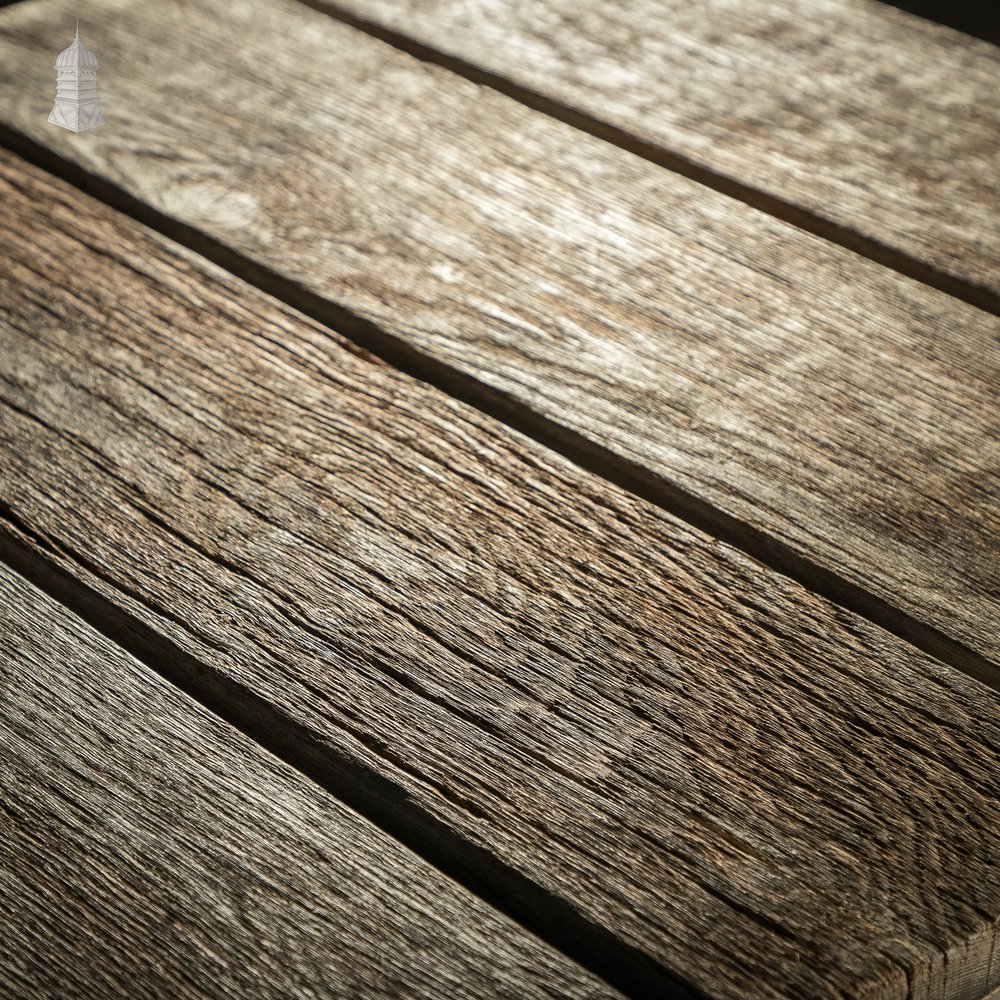 Rustic Silvered Oak Table