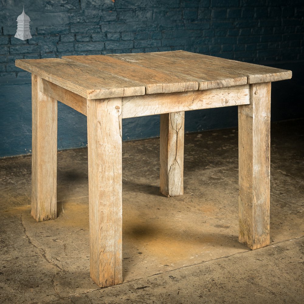 Rustic Silvered Oak Table