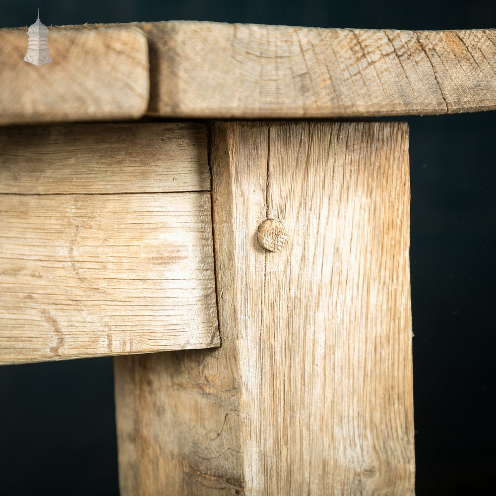 Rustic Silvered Oak Table