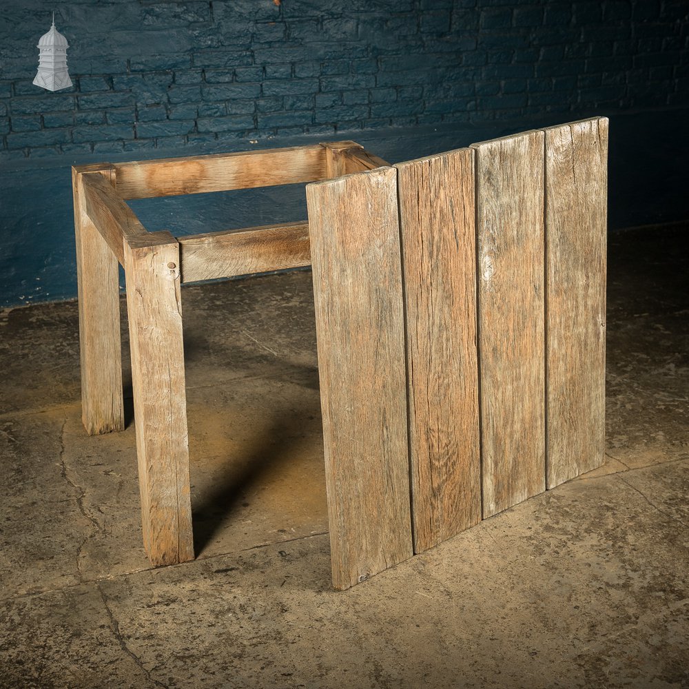 Rustic Silvered Oak Table