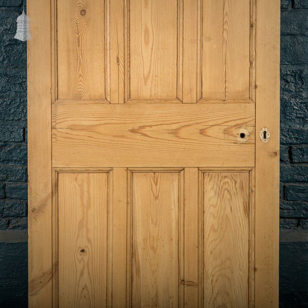 Pine Paneled Door, 9 Panel