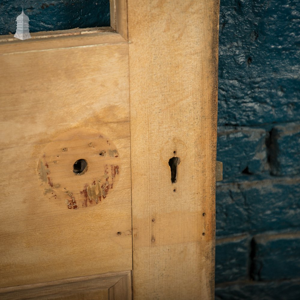 Half Glazed Door, 3 Panel Pine