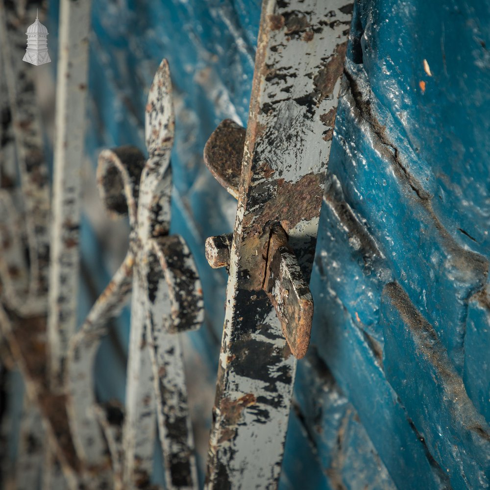 Wrought Iron Gate, Reclaimed Garden Gate,