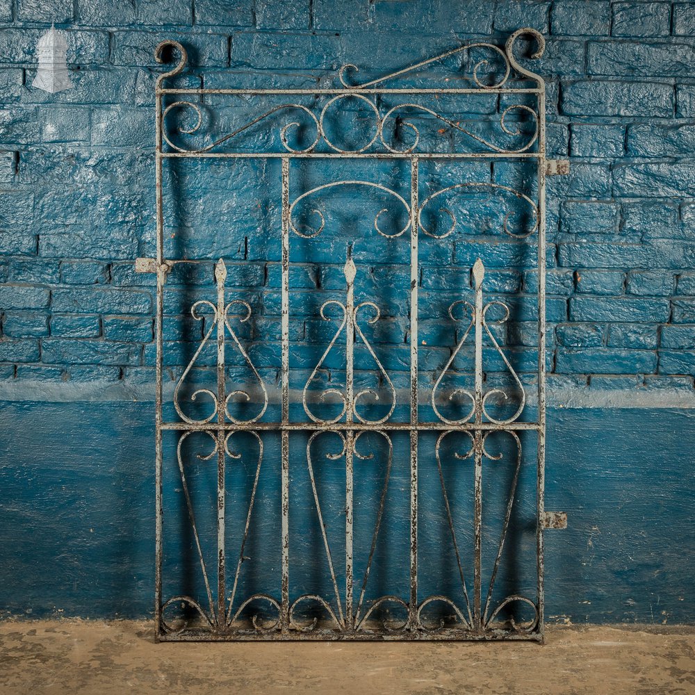Wrought Iron Gate, Reclaimed Garden Gate,