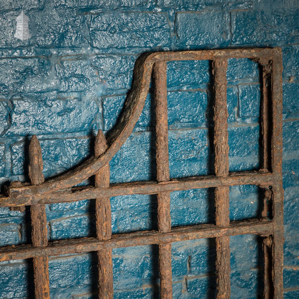 Wrought Iron Railings, Reclaimed Perimeter Railing - A Run of 5.7M