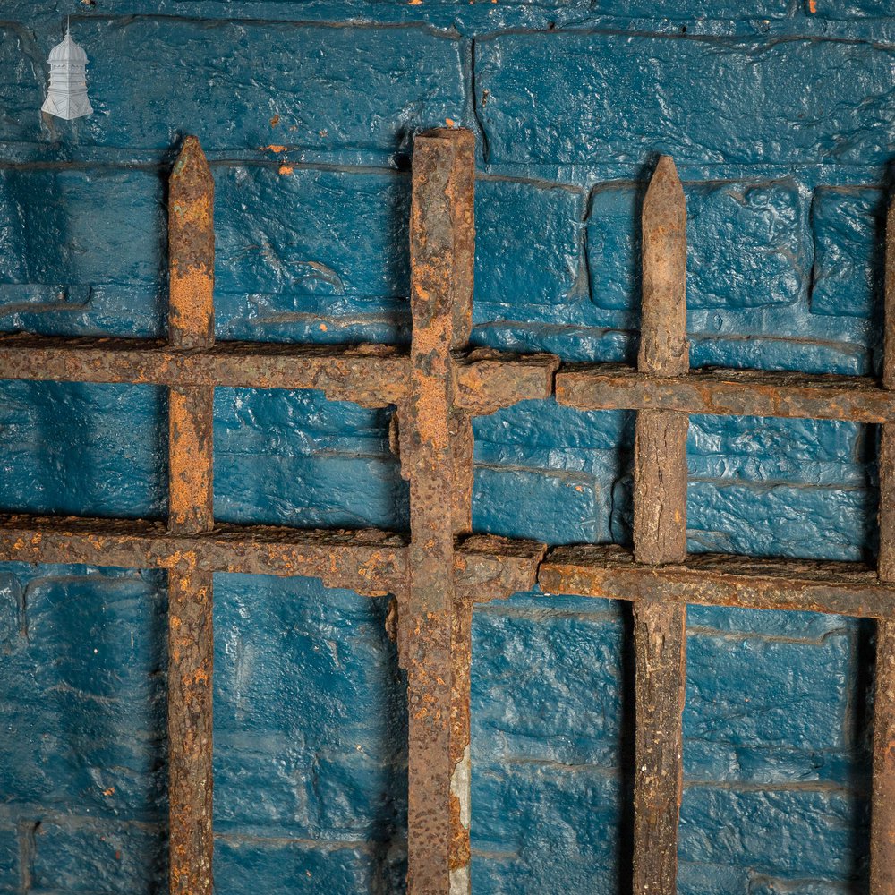 Wrought Iron Railings, Reclaimed Perimeter Railing - A Run of 5.7M