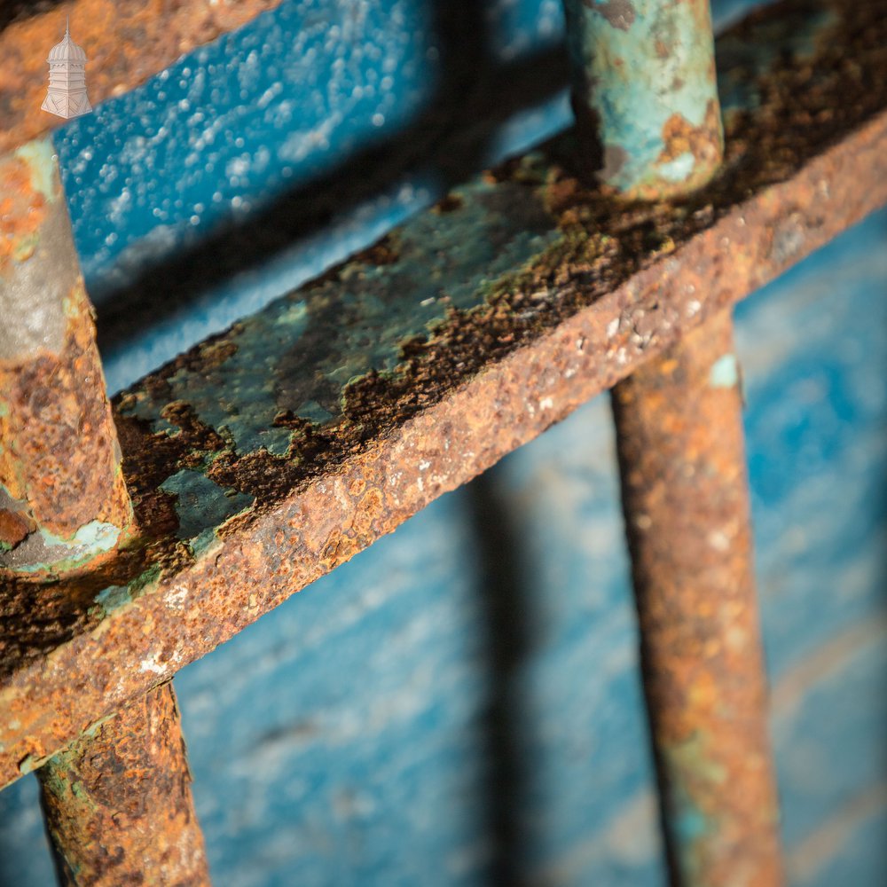 Wrought Iron Railings, Reclaimed Perimeter Railing - A Run of 5.7M