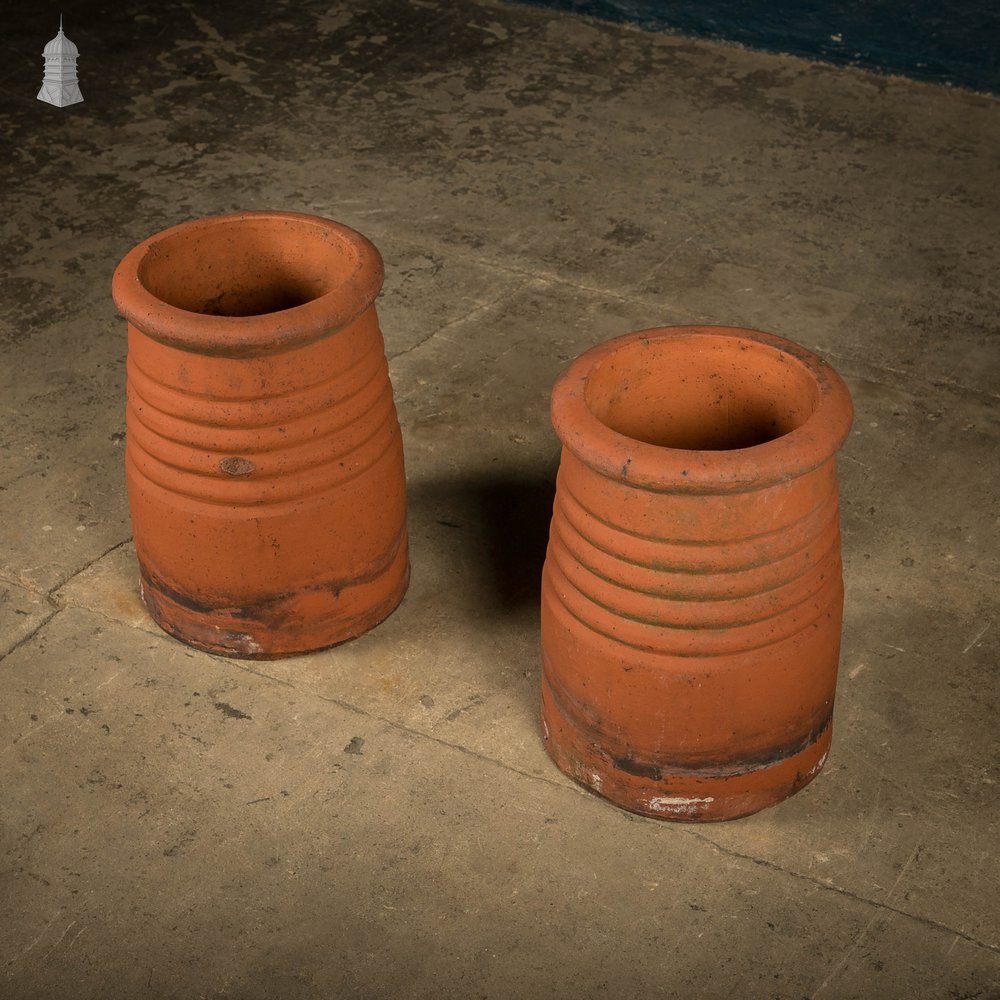 Terra Cotta Planter, Pair