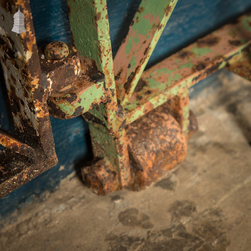 Asymmetric Double Gate, Reclaimed Pedestrian and Driveway Gate