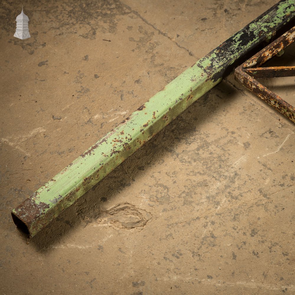 Asymmetric Double Gate, Reclaimed Pedestrian and Driveway Gate