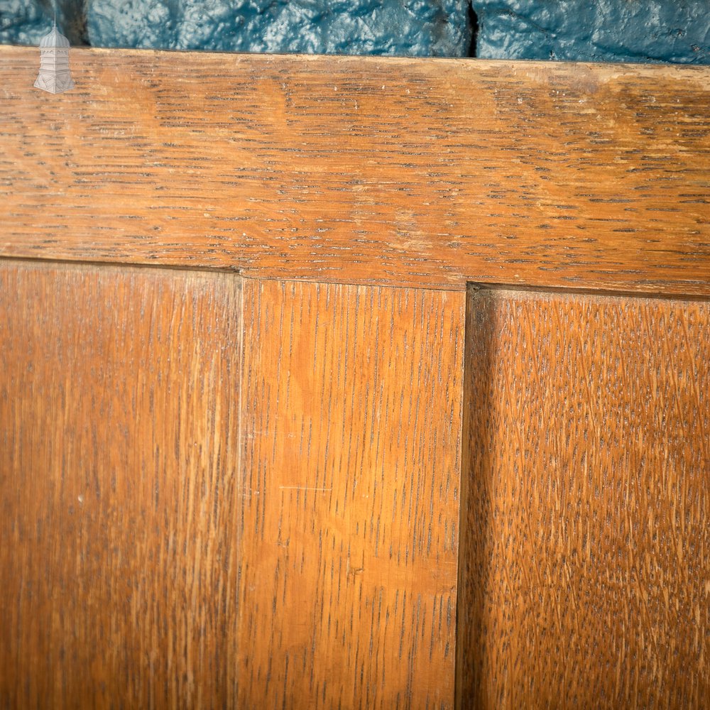 Pair of Small Oak Victorian Cupboard Doors