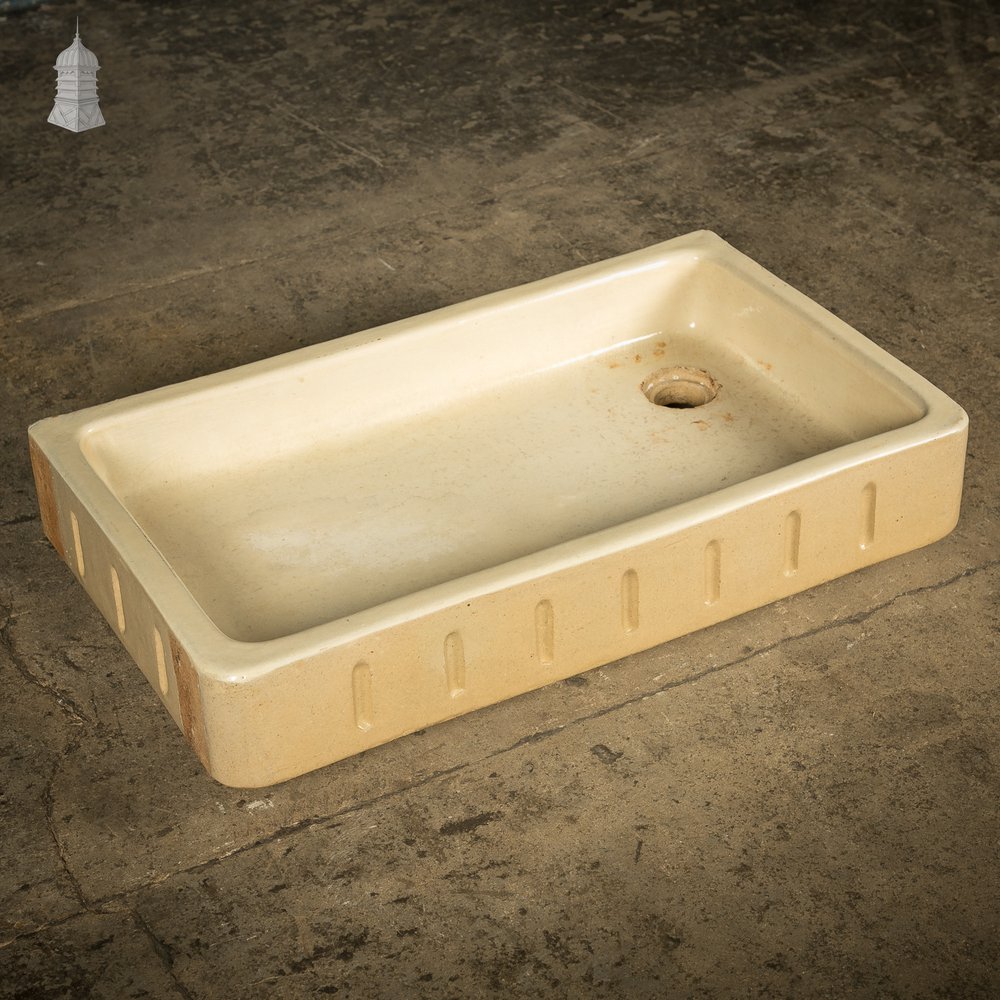 Victorian Cane Fluted Shallow Trough Sink