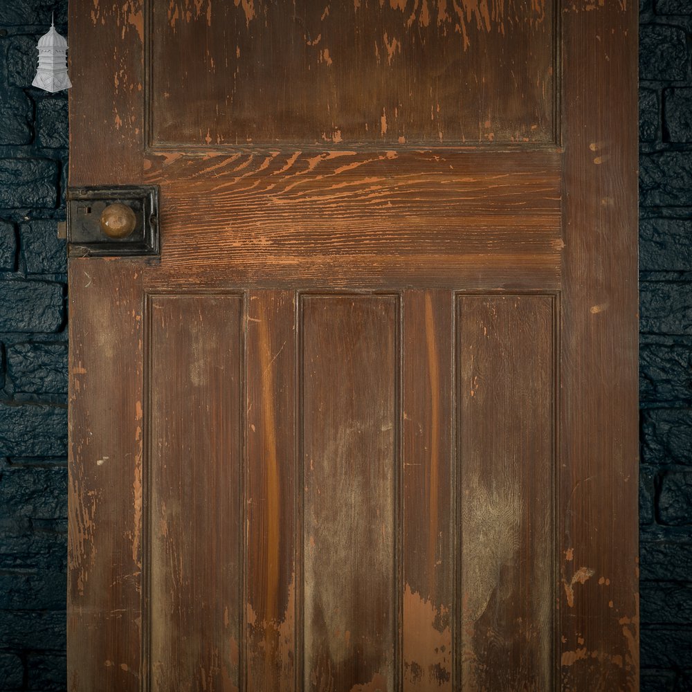 1930s 4-Panel Wooden Door