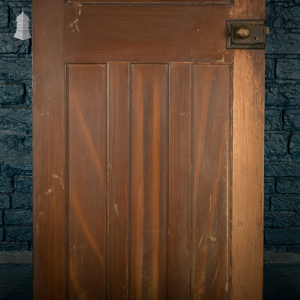 4-Panel Wooden Door - 1930's Style