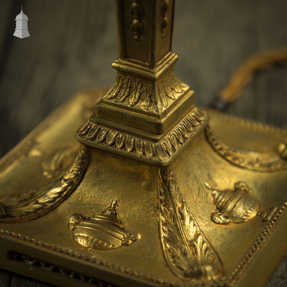 Empire Table Lamp, Converted Candlestick