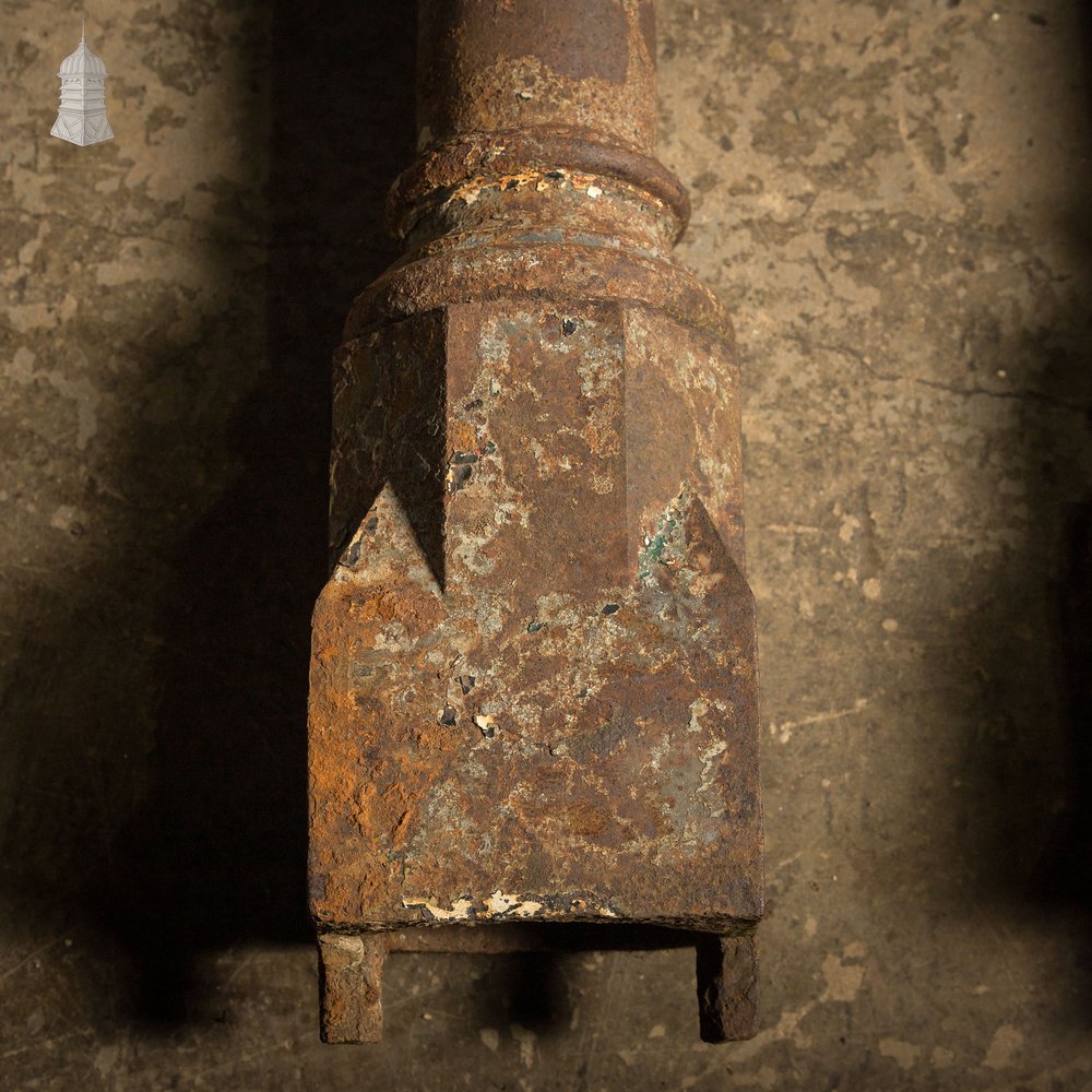 Cast Iron Columns 12.5ft by Walter Macfarlane & Co. Batch of 4