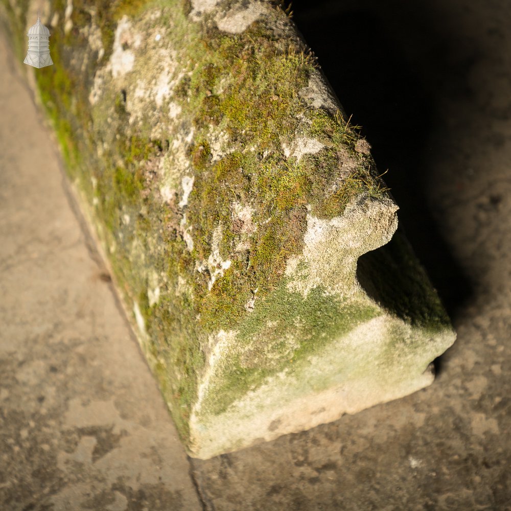 Rolled Wall Copings, 18th C Sandstone Church Coping– A Run of 13 Metres