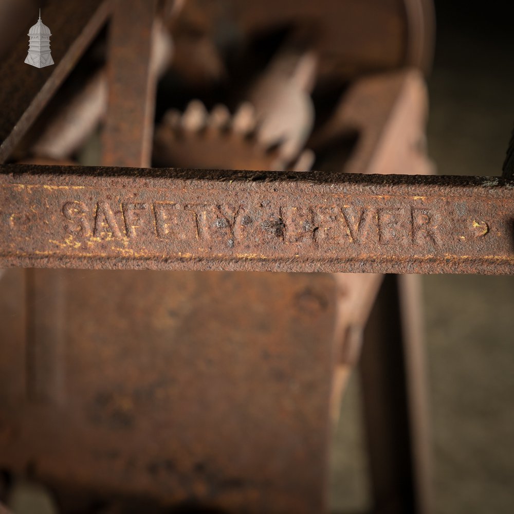 19th C Agricultural Chaff Cutter Manufactured by E.H Bentall & Co Heybridge