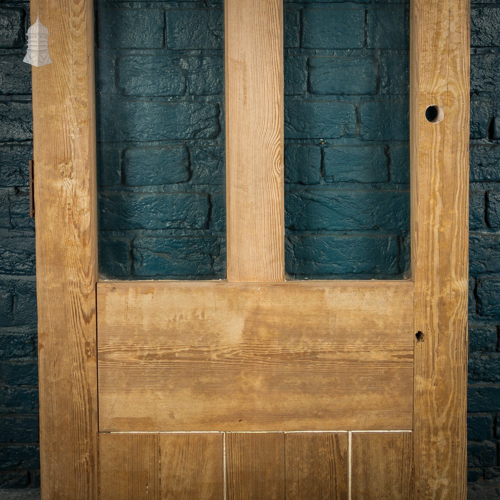 Glazed Pine Door, 4 Panel