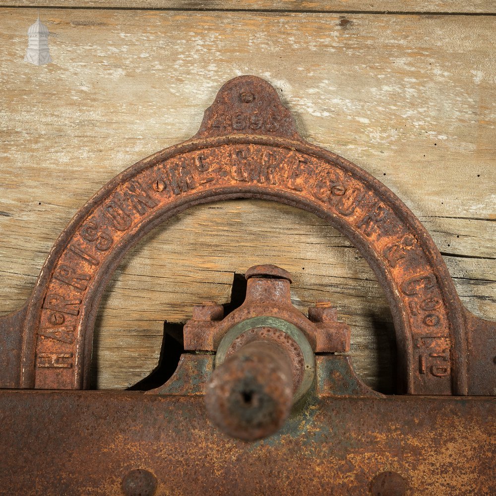 Harrison, McGregor Co Ltd 19th C Agricultural Chaff Cutting Machine