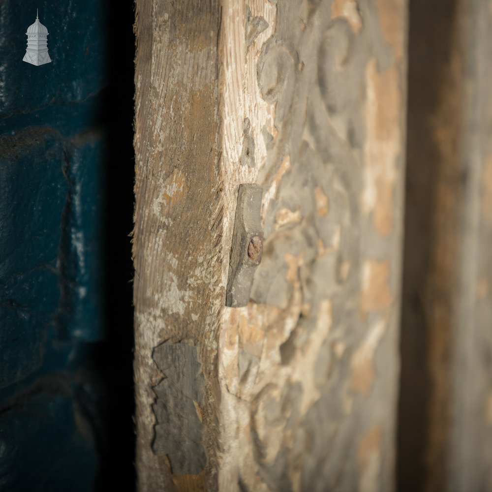 Carved Pine Mouldings, Georgian Pair