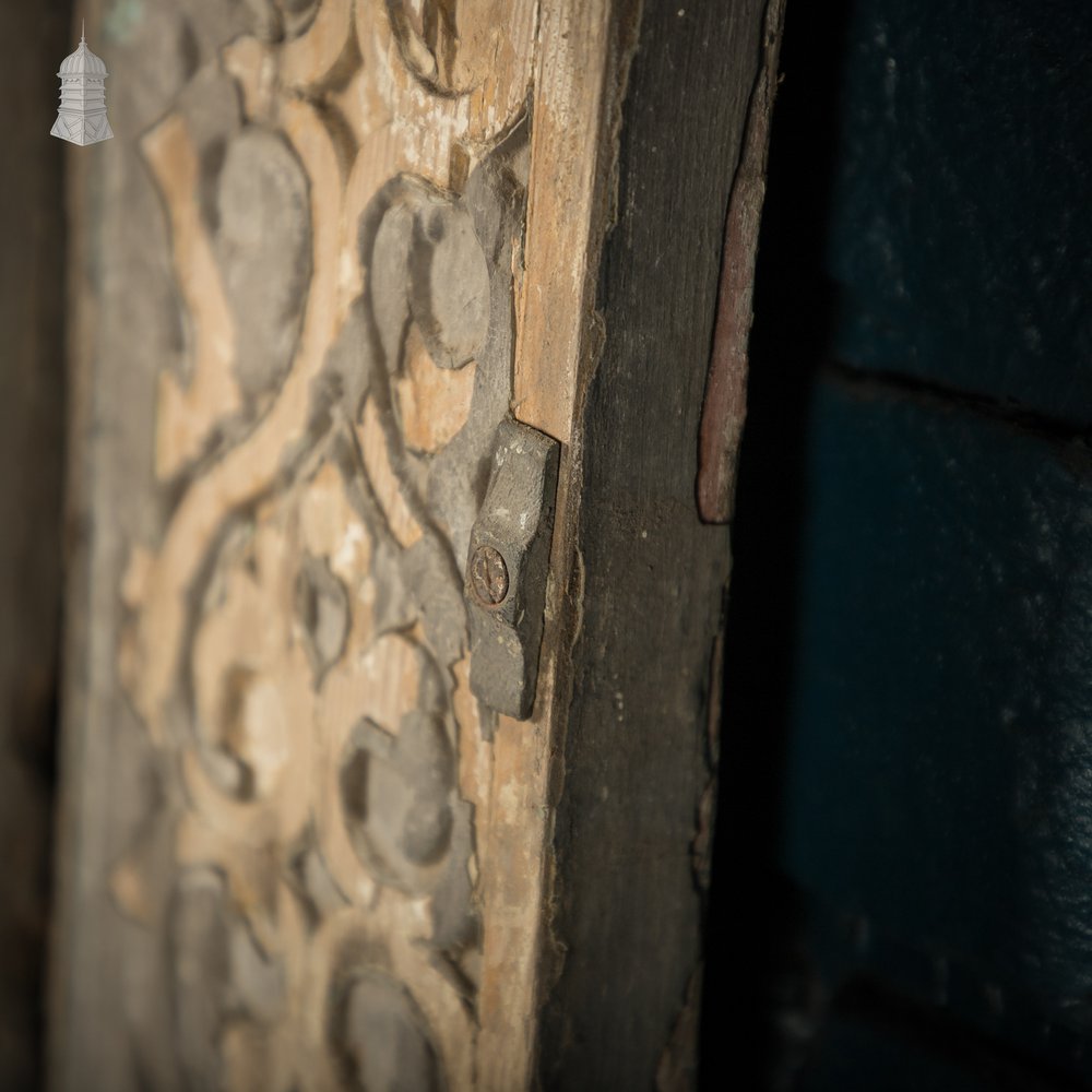 Carved Pine Mouldings, Georgian Pair