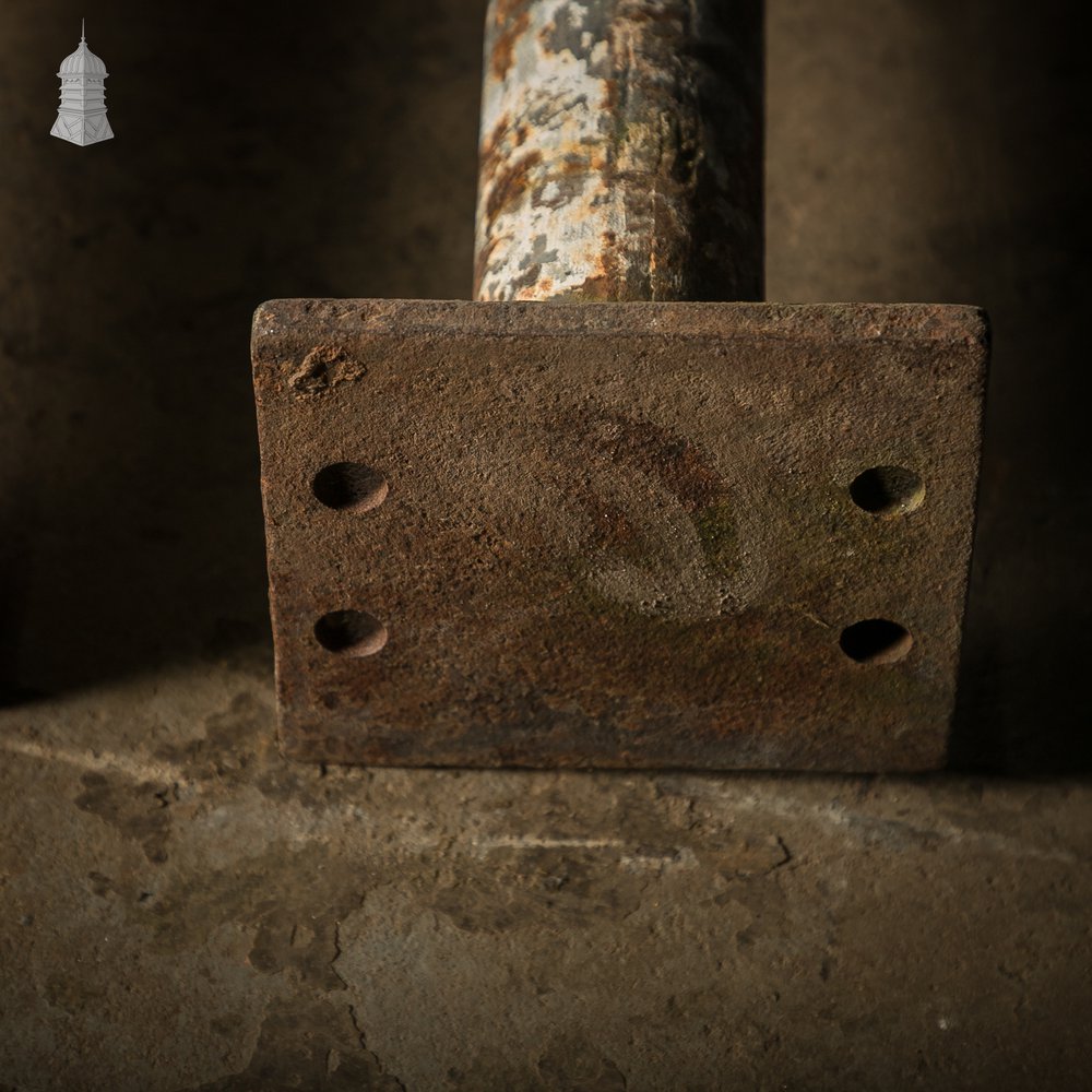 Cast Iron Pillars, 9 ft Tall - Columns Stanchions - Set of 5