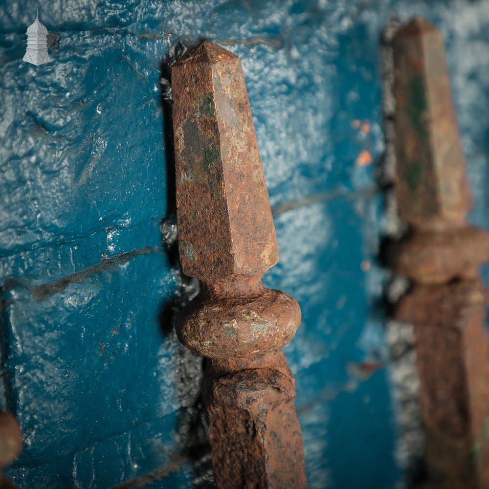 Wrought Iron Railing, Set of 2