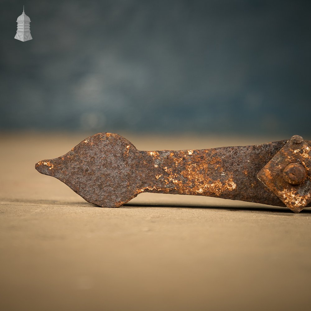 Spearhead Patress Plate and Fixing Arm.