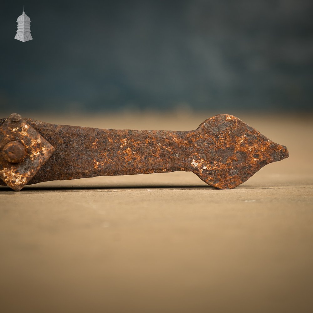 Spearhead Patress Plate and Fixing Arm.