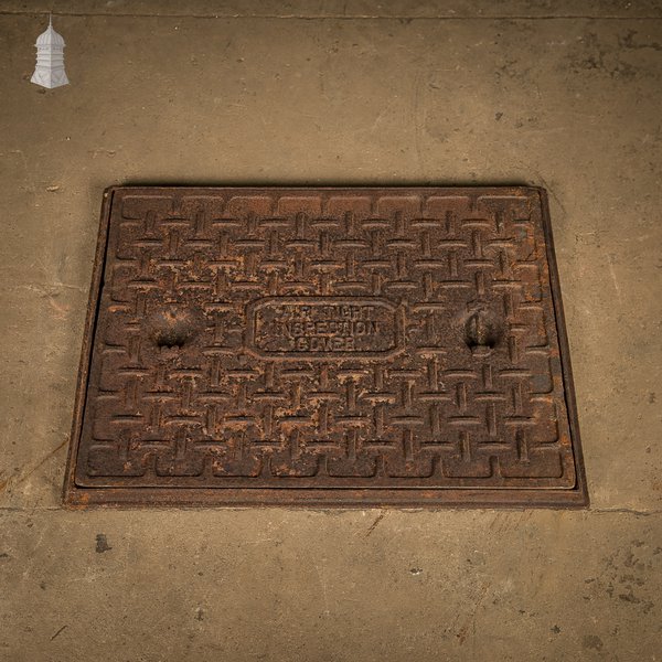 Airtight Inspection Cover, Reclaimed Cast Iron Manhole cover