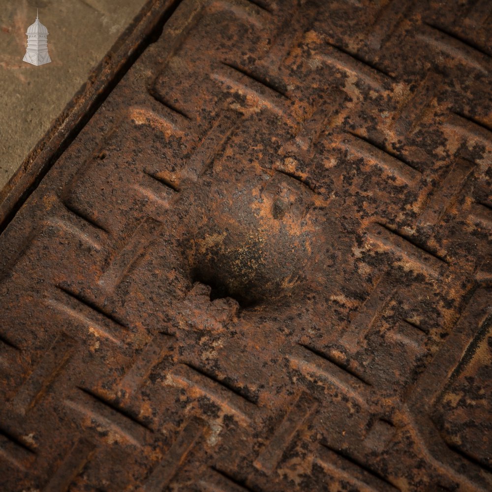 Airtight Inspection Cover, Reclaimed Cast Iron Manhole cover