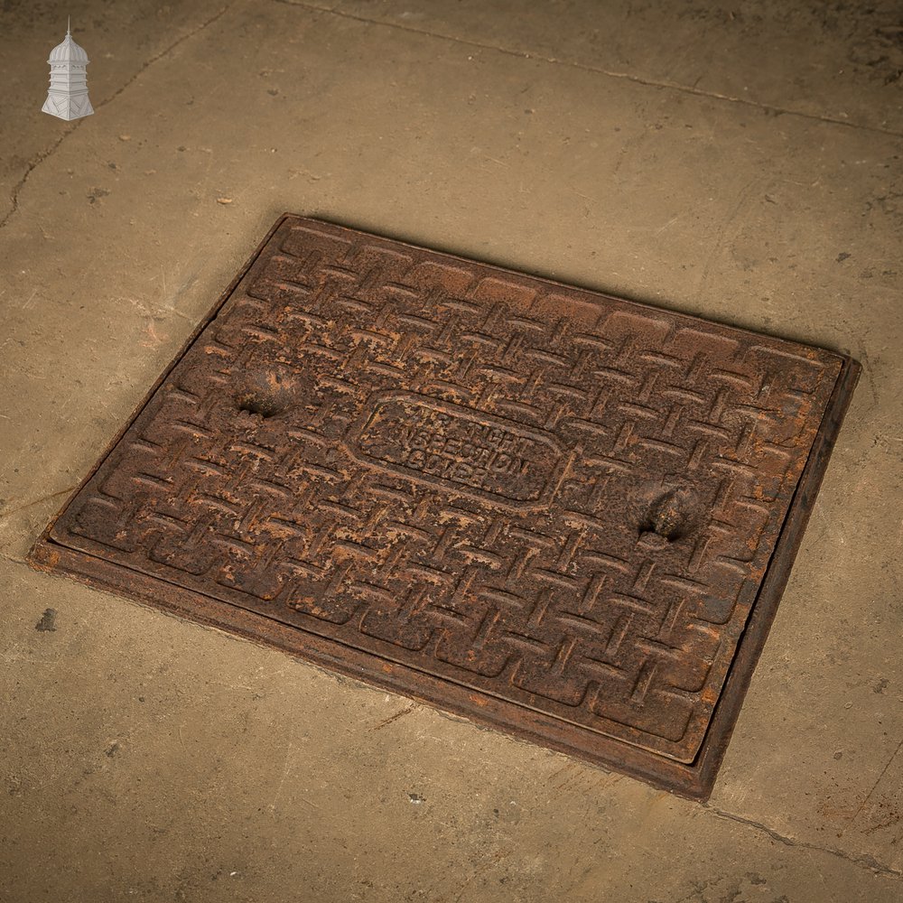 Airtight Inspection Cover, Reclaimed Cast Iron Manhole cover
