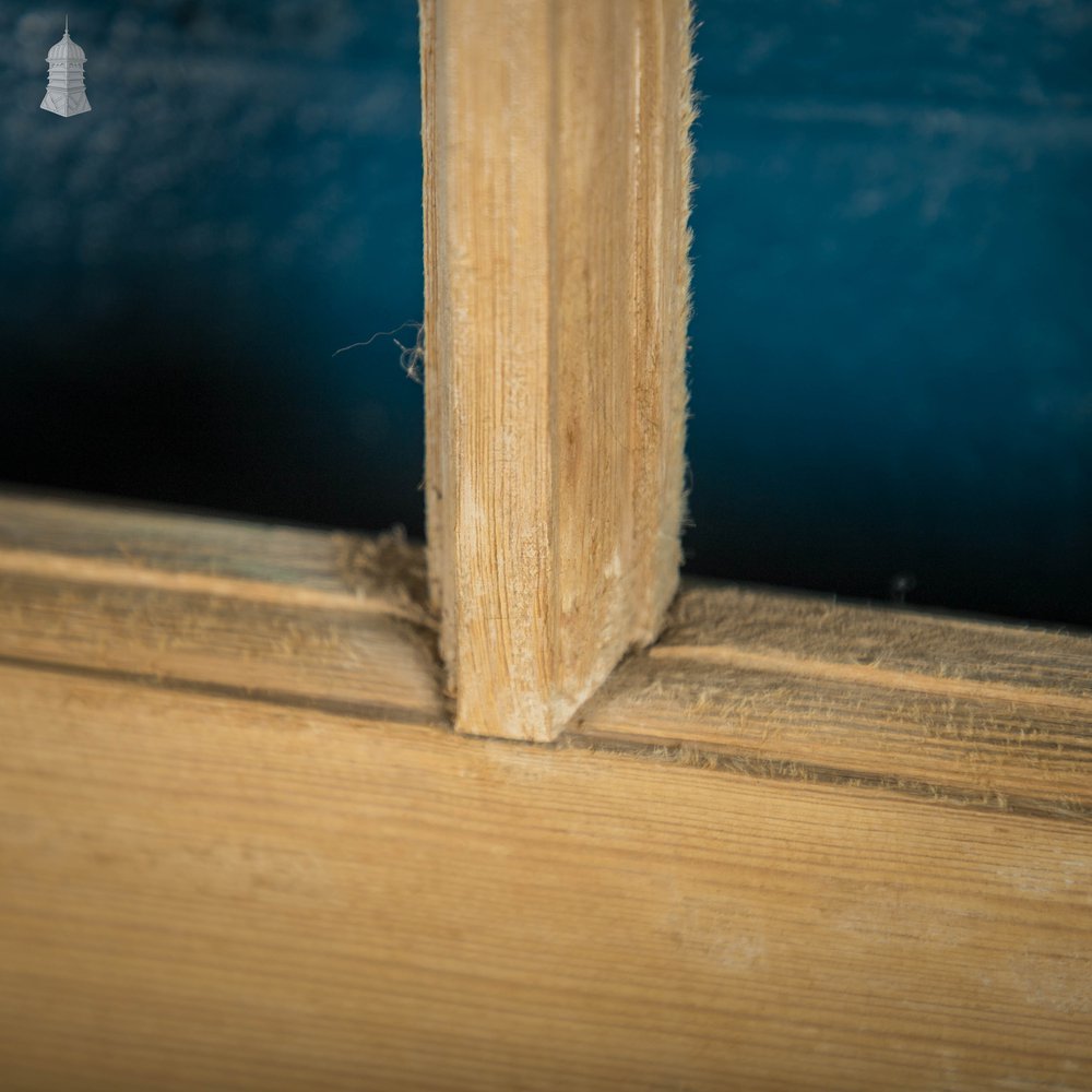 Half Glazed Door, 4 Panel Victorian Pine