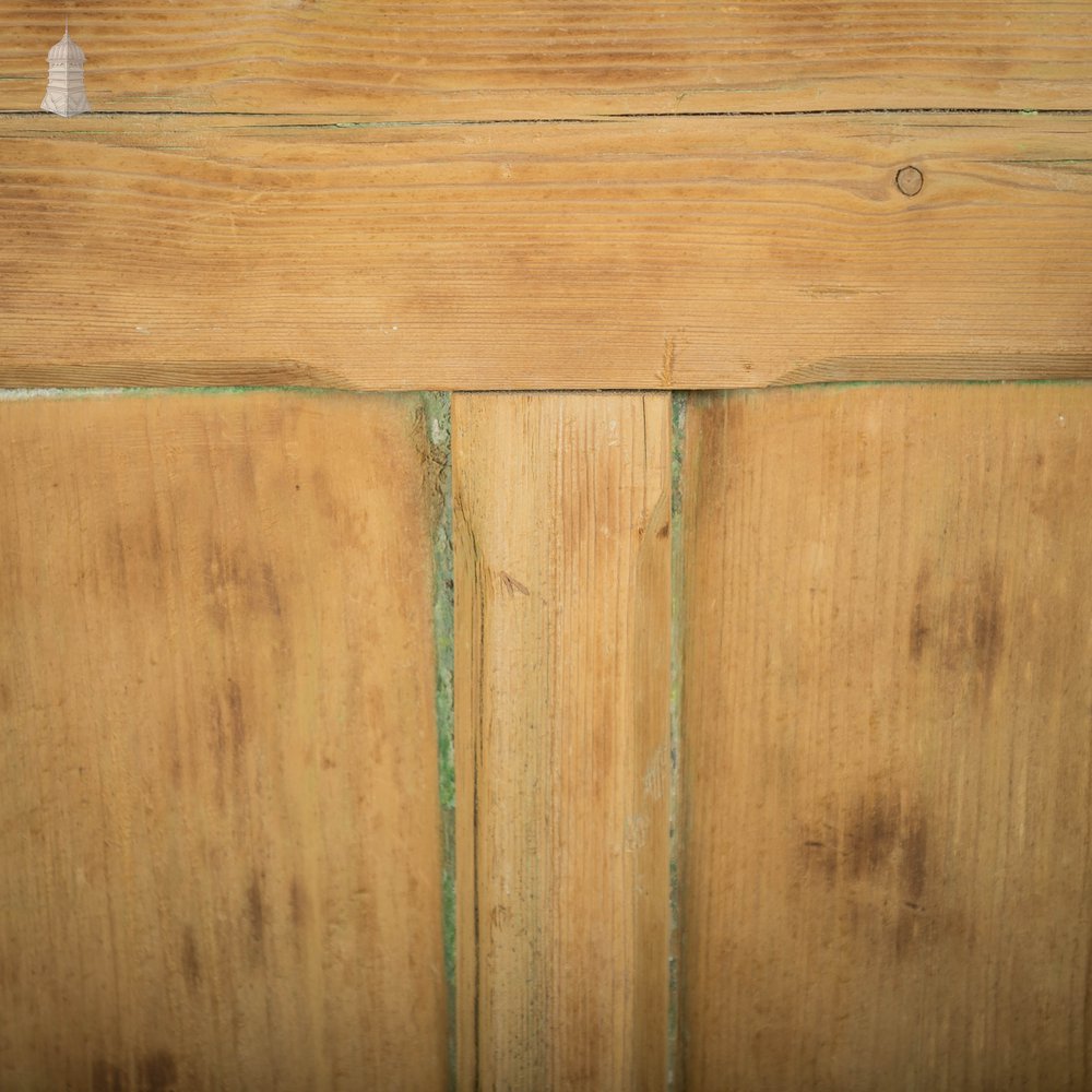 Half Glazed Door, 4 Panel Victorian Pine