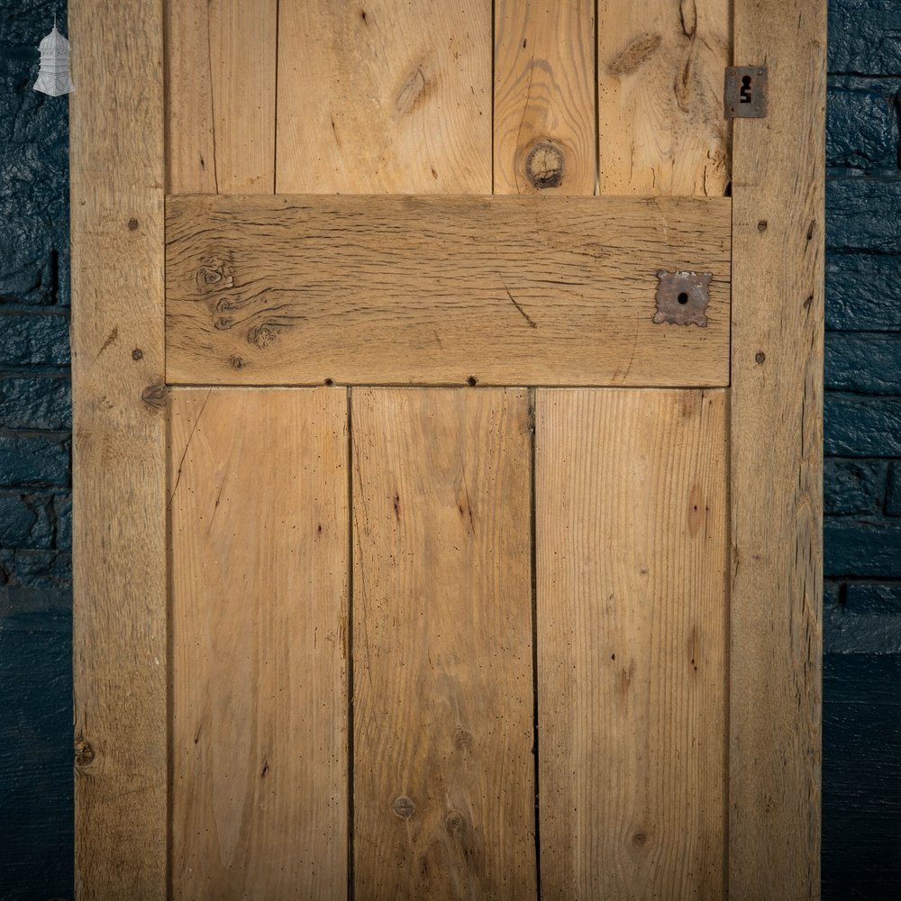 Paneled Oak Door, French 18th C