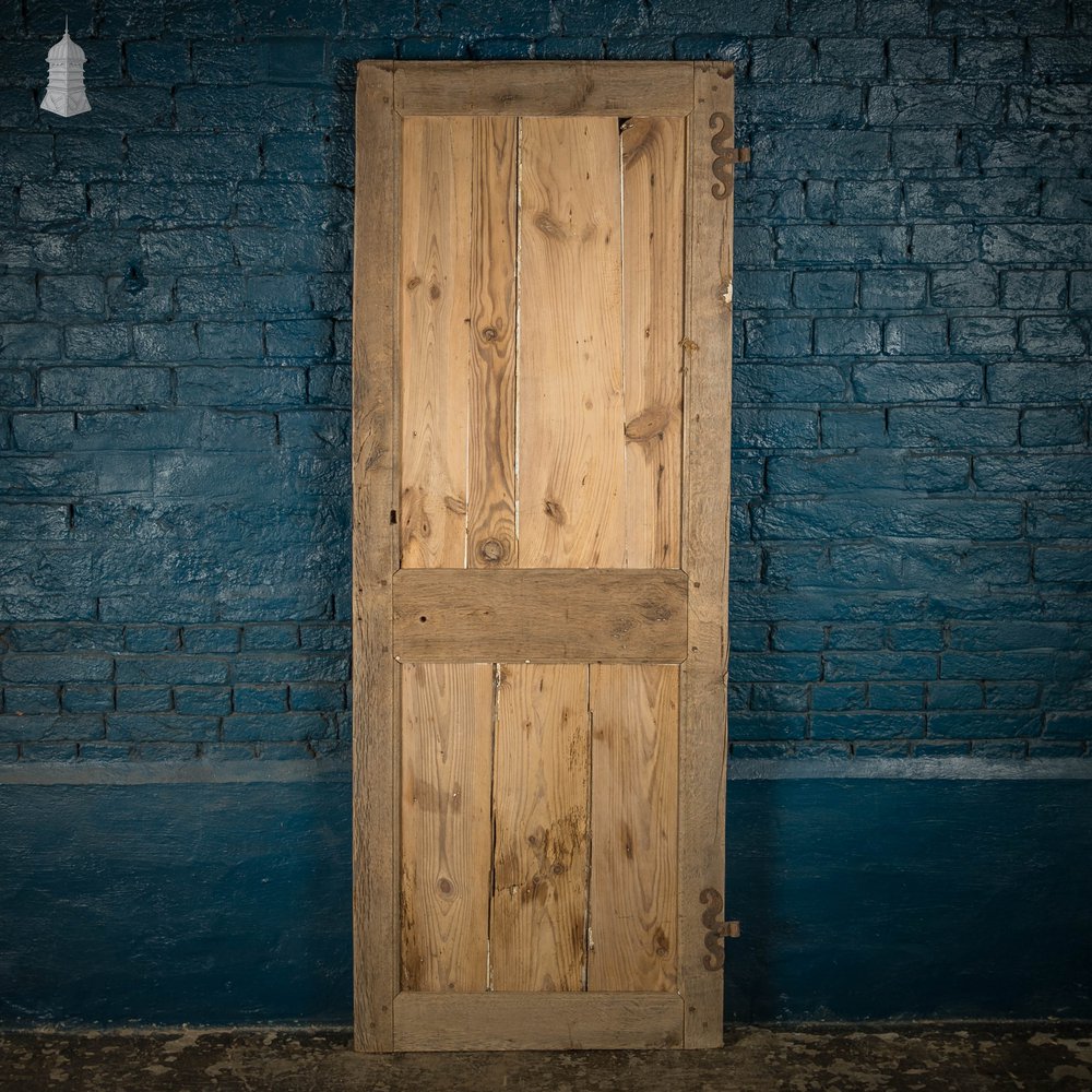 Paneled Oak Door, French 18th C