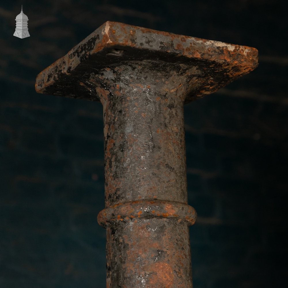 Cast Iron Columns, Pair of Reclaimed Stanchions