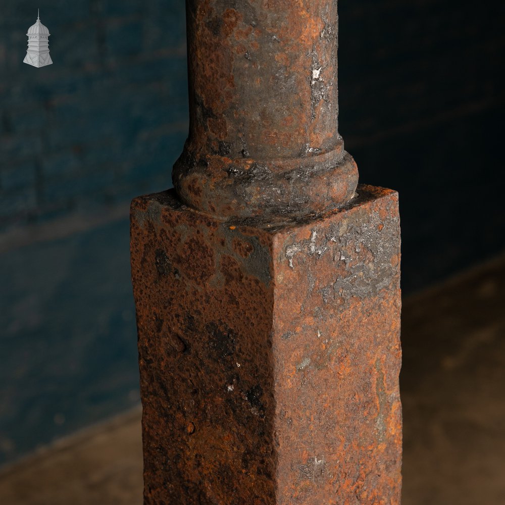 Cast Iron Columns, Pair of Reclaimed Stanchions