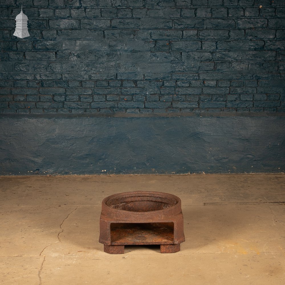 Industrial Stove or Furnace Body, Reclaimed, Cast Iron