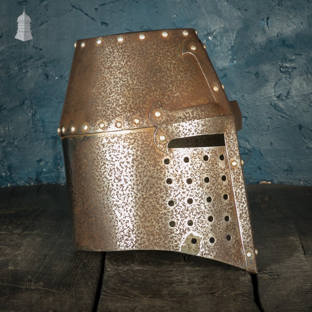 ‘Great Helm’ Knights Crusade Style Armor Helmet