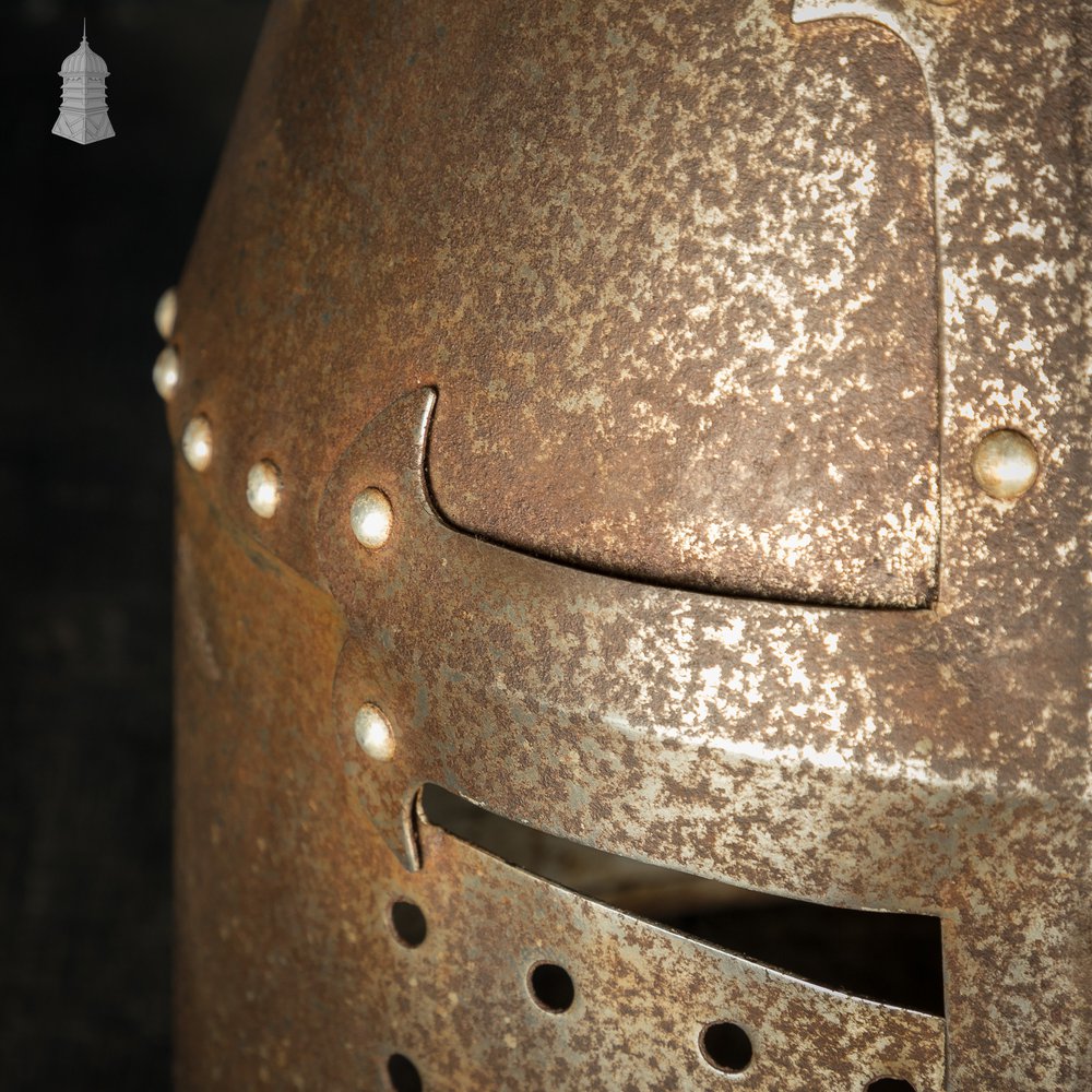 ‘Great Helm’ Knights Crusade Style Armor Helmet