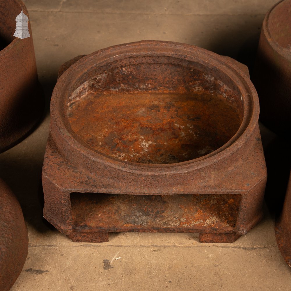 Industrial Stove or Furnace Body, Reclaimed, Cast Iron