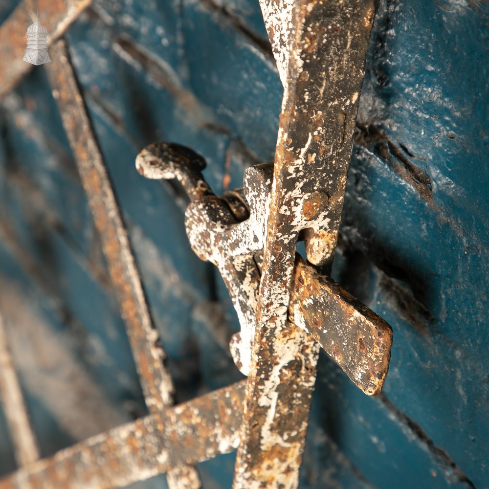 Diamond Lattice Gate, Wrought Iron