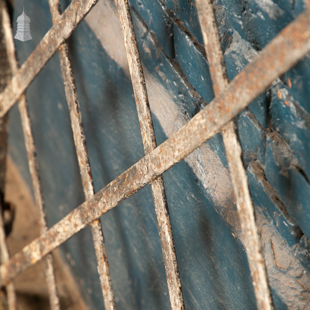 Diamond Lattice Gate, Wrought Iron