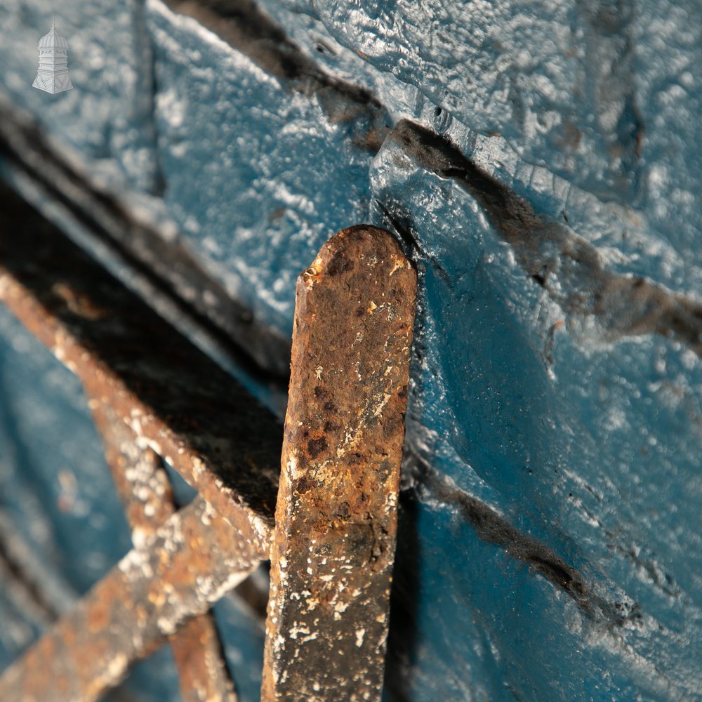 Diamond Lattice Gate, Wrought Iron