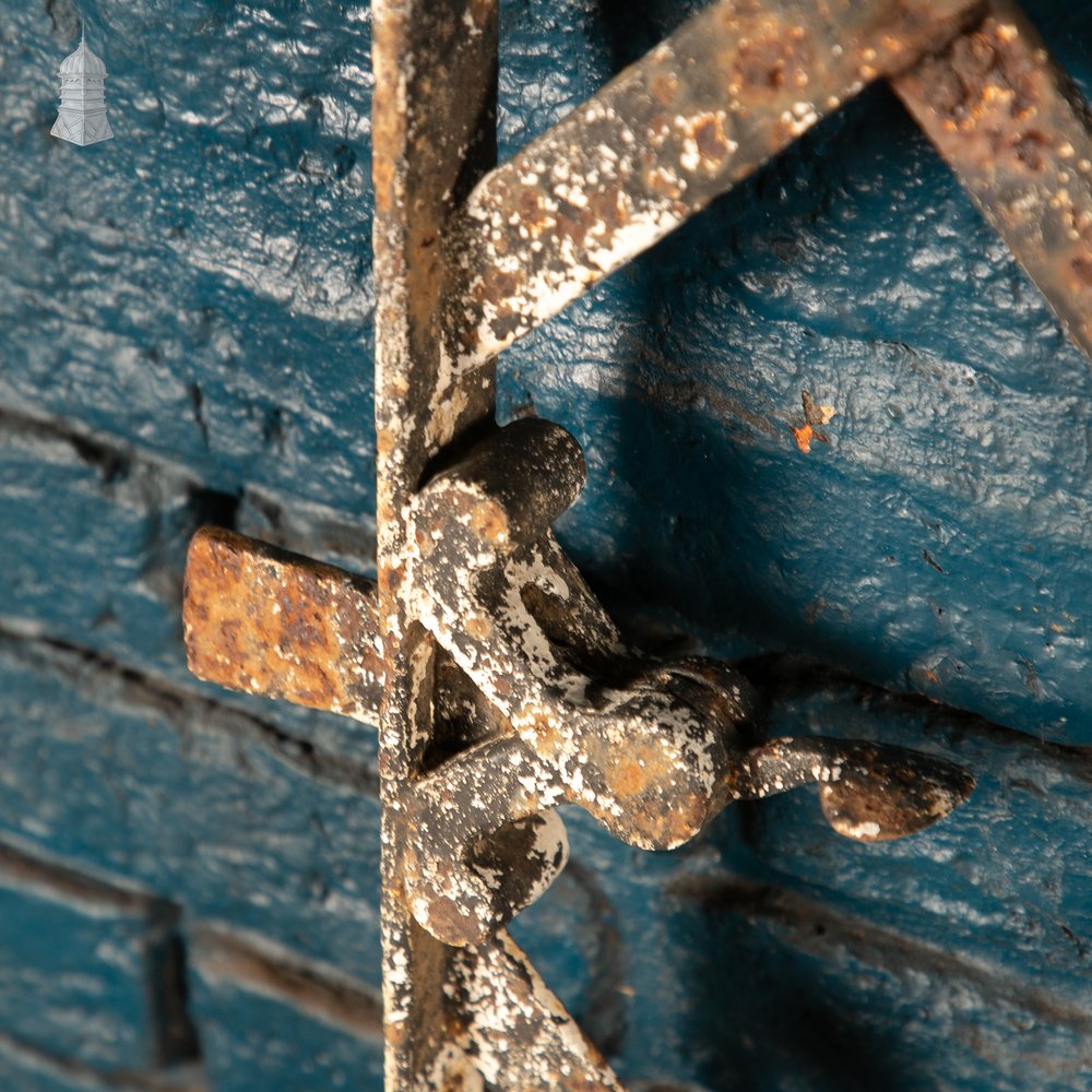 Diamond Lattice Gate, Wrought Iron