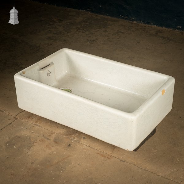 Royal Doulton Belfast Sink with Weir Overflow, Reclaimed