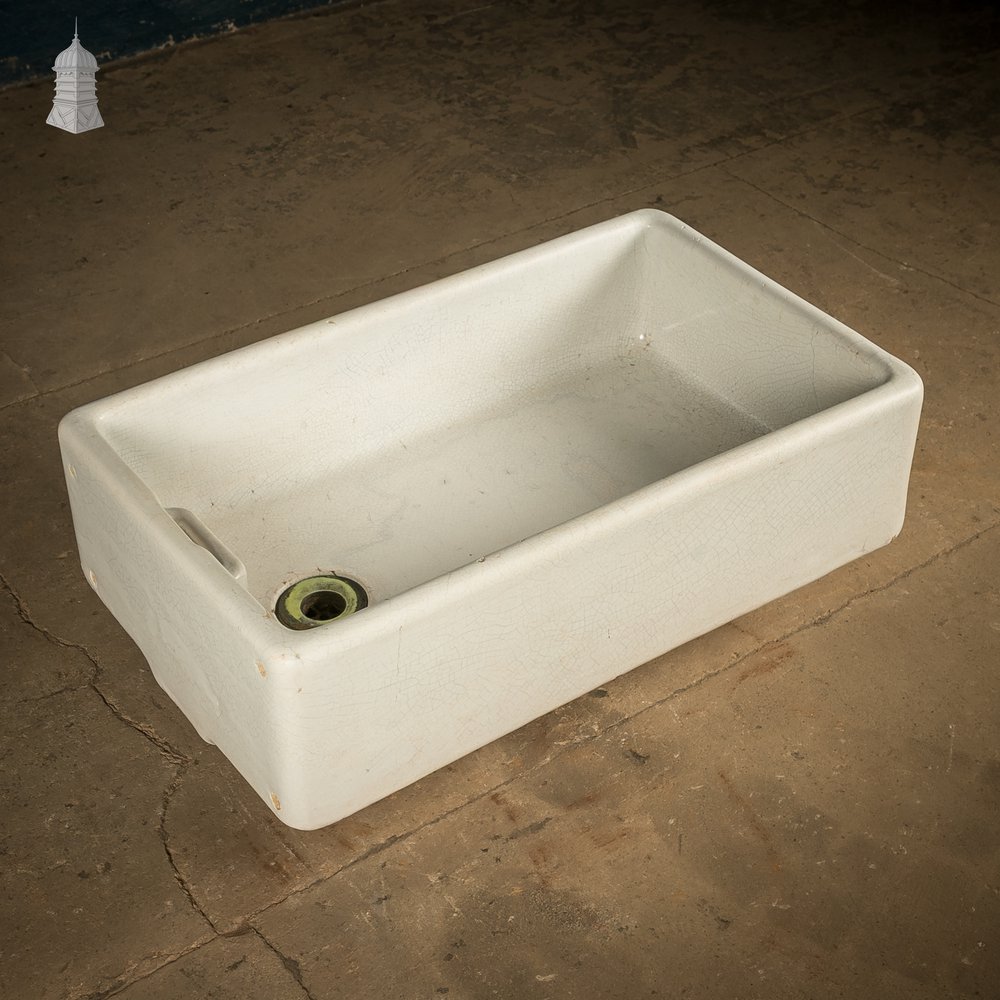 Royal Doulton Belfast Sink with Weir Overflow, Reclaimed
