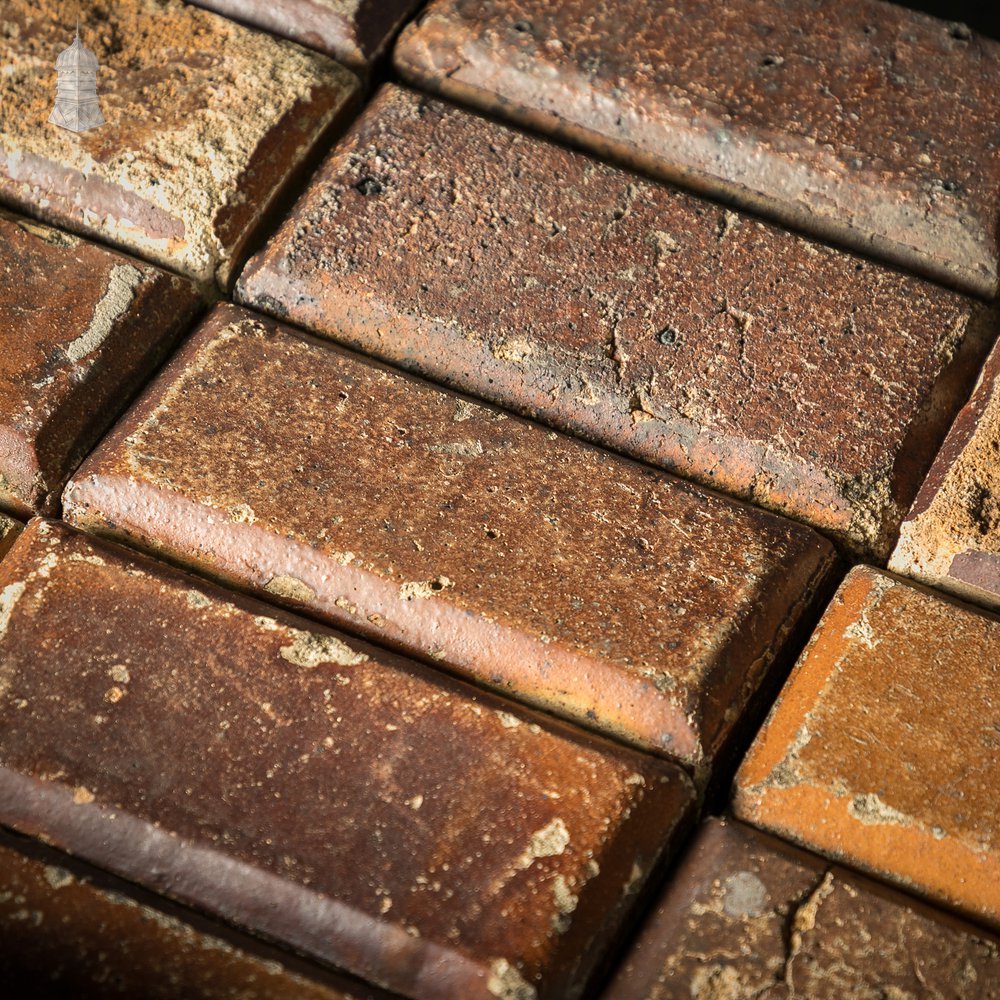 Batch of 790 Salt Glazed Stable Bricks With Distressed Faces – 18 Square Metres